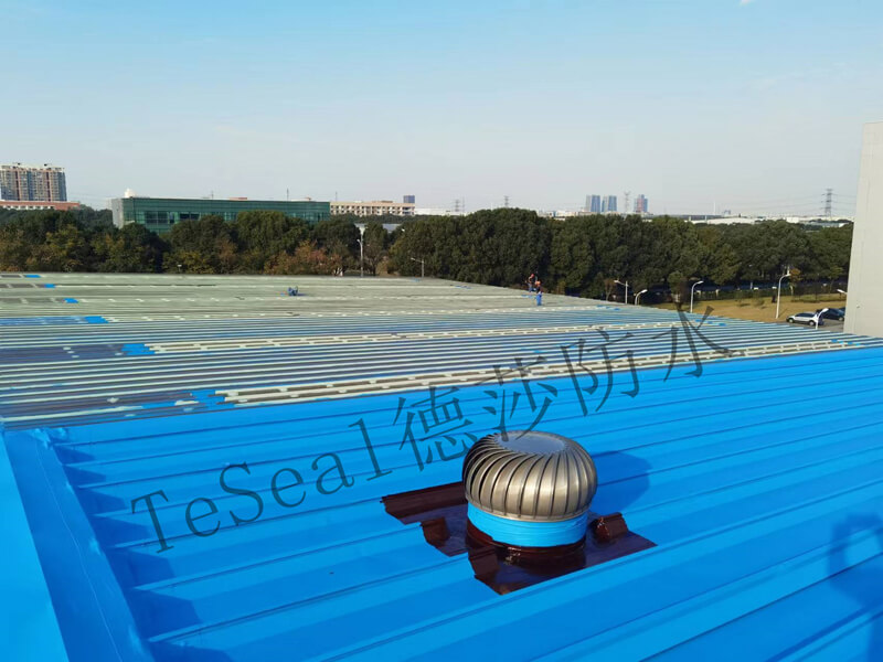 通用电气(苏州)金属屋面防水翻新 - 苏州德莎工程案例